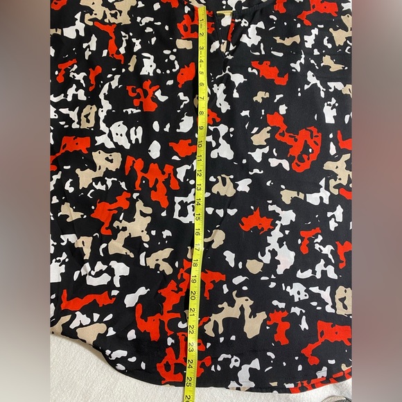 Calvin Klein short sleeve blouse 2X - Picture 4 of 6